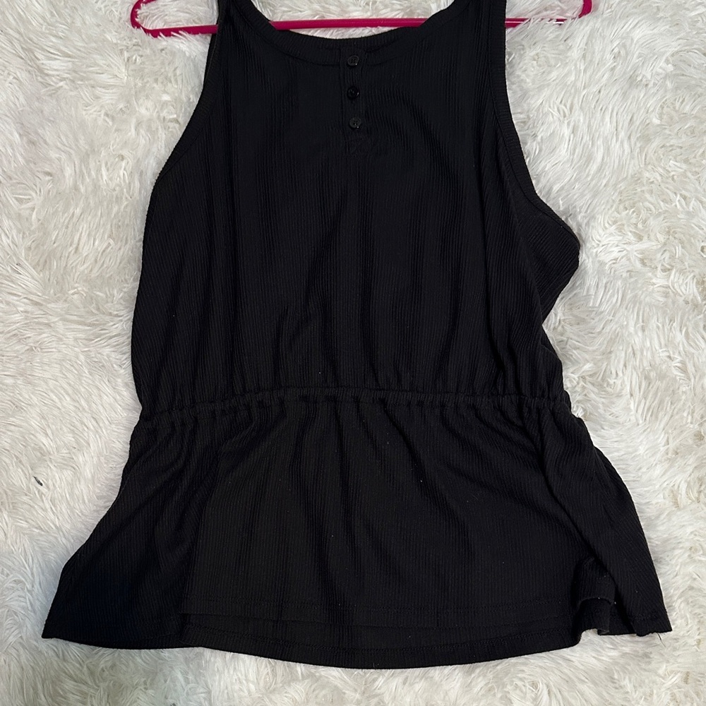 Maurice’s Black Sleeveless Women's Top